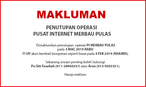 NOTIS PENUTUPAN PIsfs